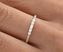 Load image into Gallery viewer, Baguette and Round Diamonds Baguette and Round Diamonds